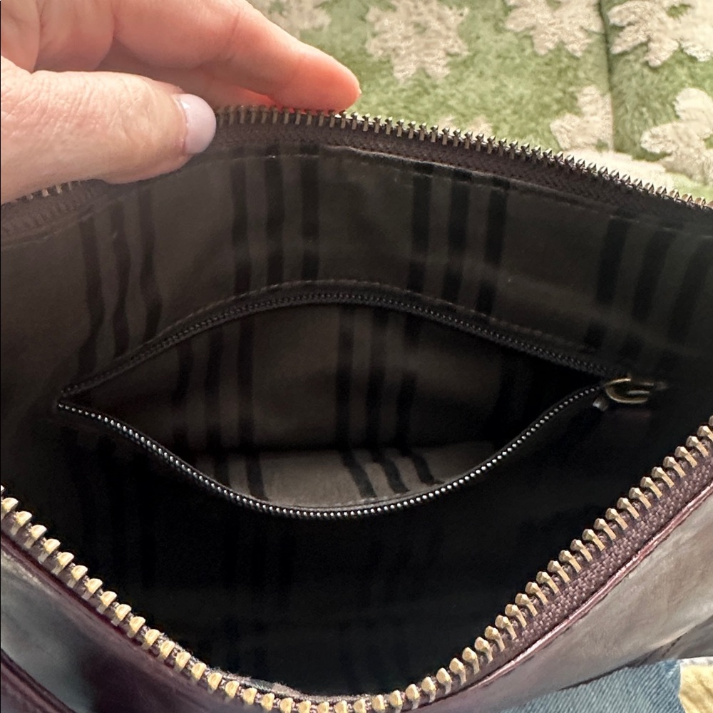Frye Burgundy Melissa Crossbody Bag - Picture 3 of 4